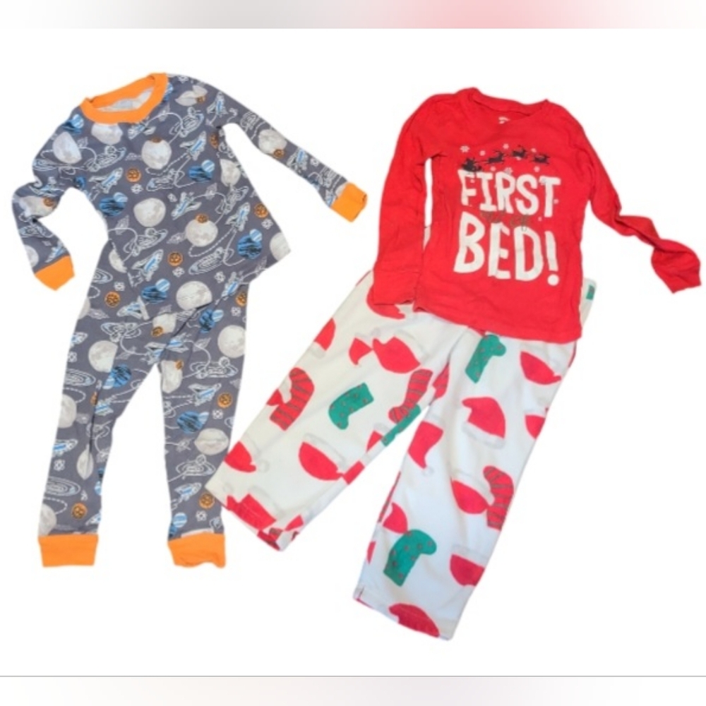 Unisex Long Pj's Sz 3&4
